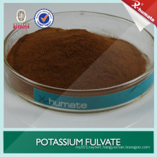 100% Soluble Potassium Fulvate for Irrigation and Foliar Spray